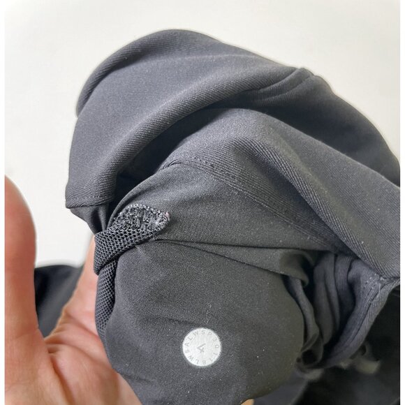 Lululemon Women On The Fly Pants Black 7/8 Ankle Luxtreme W5ALWS Women’s Size 4 - Picture 4 of 9